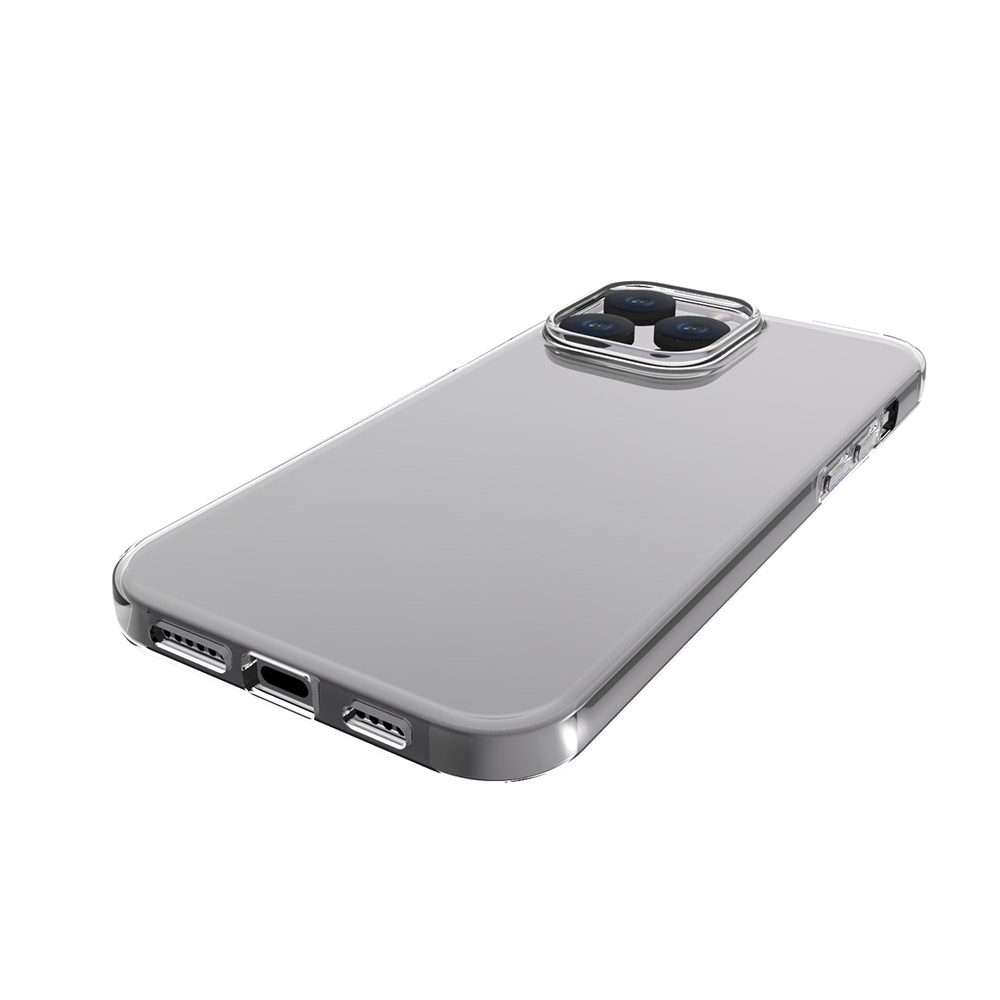 For iPhone 15 Pro Waterproof Texture TPU Phone Case(Transparent)