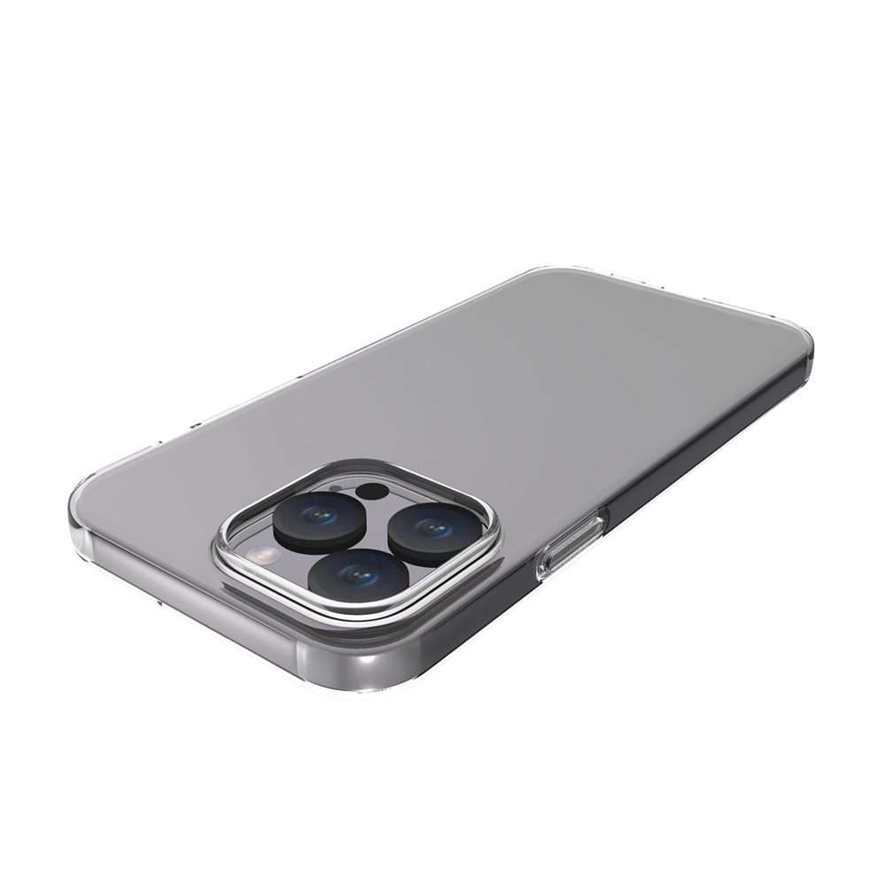 For iPhone 15 Pro Max Waterproof Texture TPU Phone Case(Transparent)