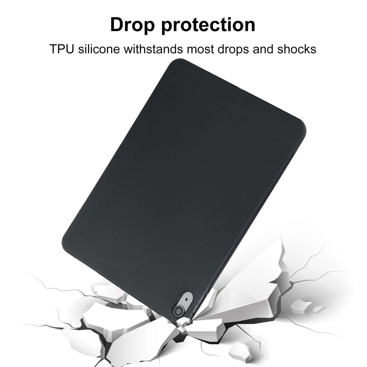 For OPPO Pad 2 TPU Tablet Case(Black)