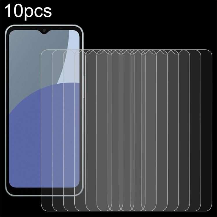 For Sharp Aquos wish5 10pcs 0.26mm 9H 2.5D Tempered Glass Film