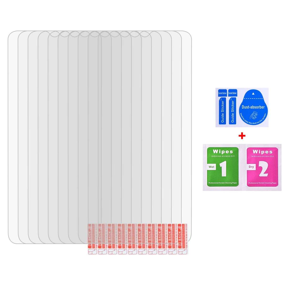 For Sharp Aquos wish5 10pcs 0.26mm 9H 2.5D Tempered Glass Film