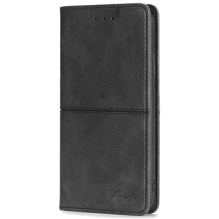 For Tecno Pova Slim 5G / Spark Slim 4G Cow Texture Magnetic Leather Phone Case(Black)