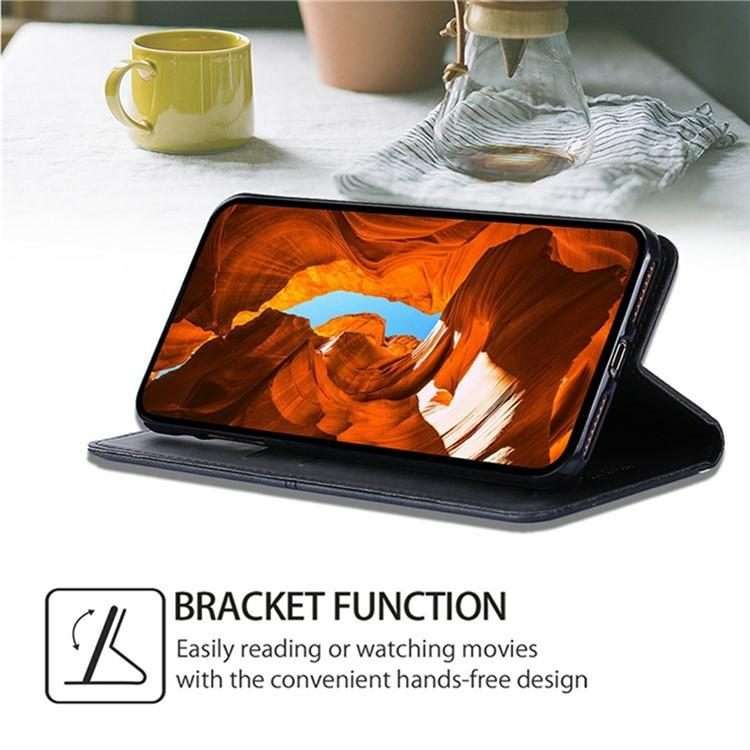 For Tecno Pova Slim 5G / Spark Slim 4G Cow Texture Magnetic Leather Phone Case(Black)