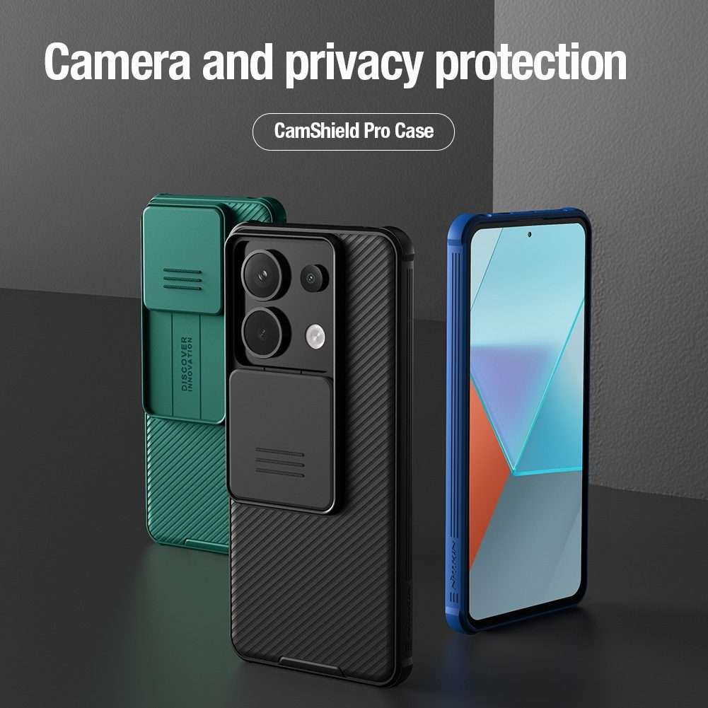 For Xiaomi Redmi Note 13 Pro 5G NILLKIN CamShield Pro PC Phone Case(Black)