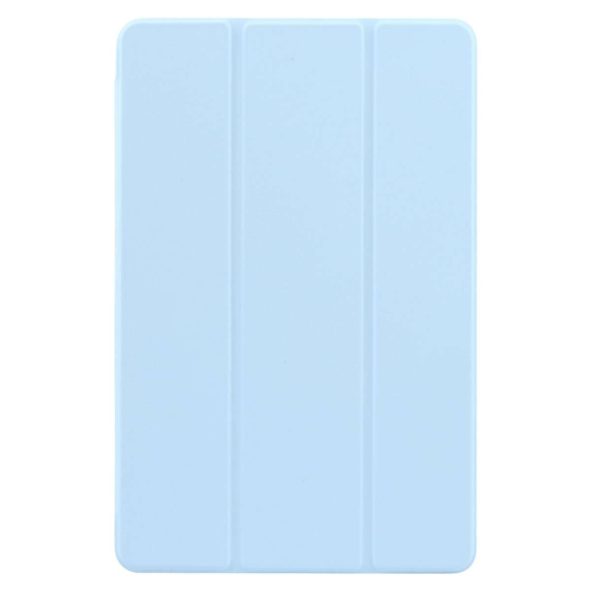 For Xiaomi Pad 7 / Pad 7 Pro Three-fold Holder Flip Tablet Leather Case(Sky Blue)