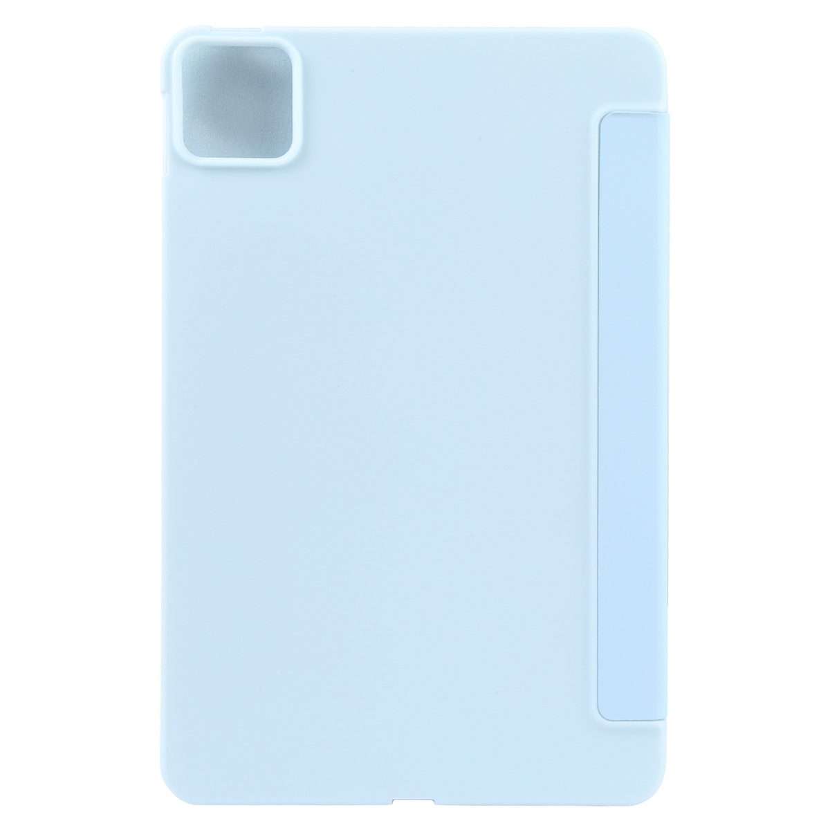 For Xiaomi Pad 7 / Pad 7 Pro Three-fold Holder Flip Tablet Leather Case(Sky Blue)