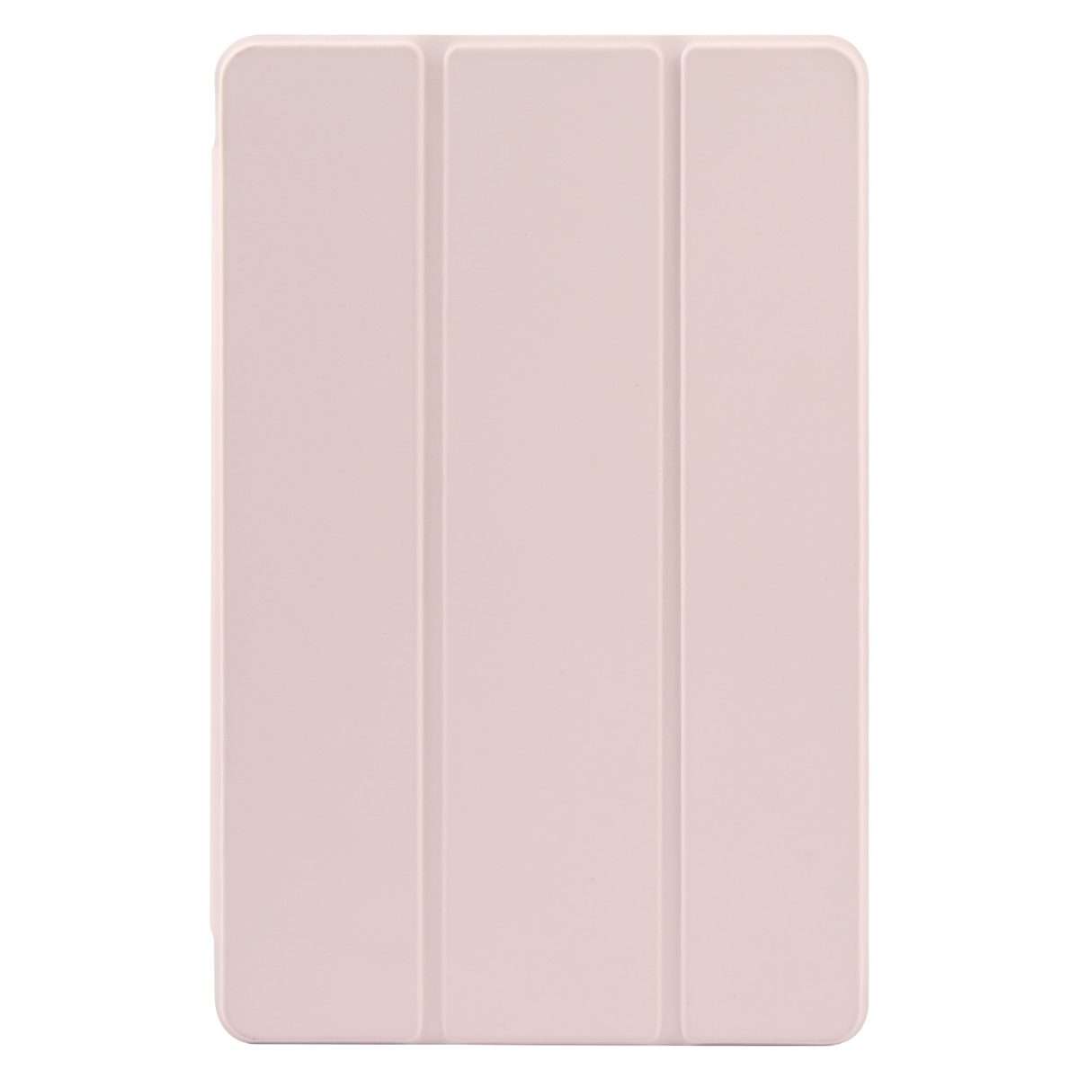 For Xiaomi Pad 7 / Pad 7 Pro Three-fold Holder Flip Tablet Leather Case(Light Pink)