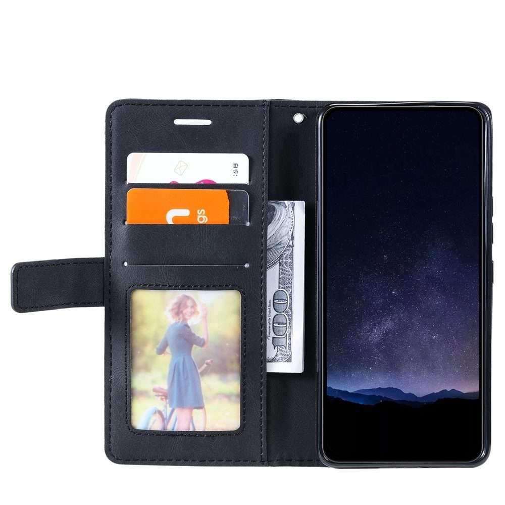 For Xiaomi 14 Pro Skin Feel Splicing Leather Phone Case(Black)