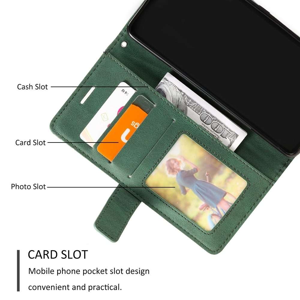 For Xiaomi 14 Pro Skin Feel Splicing Leather Phone Case(Green)