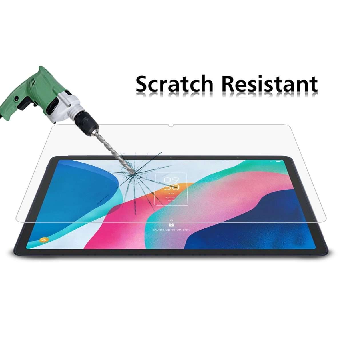 For TCL Nxaptper 12.2 Pro 2pcs 9H 0.3mm Explosion-proof Tempered Glass Film