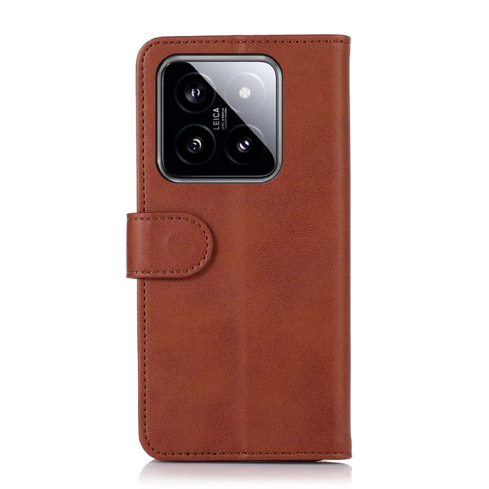 For Xiaomi 14 Pro Cow Texture Leather Phone Case(Brown)