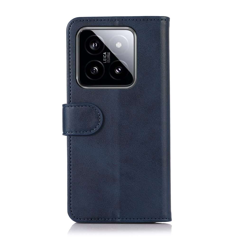For Xiaomi 14 Pro Cow Texture Leather Phone Case(Blue)