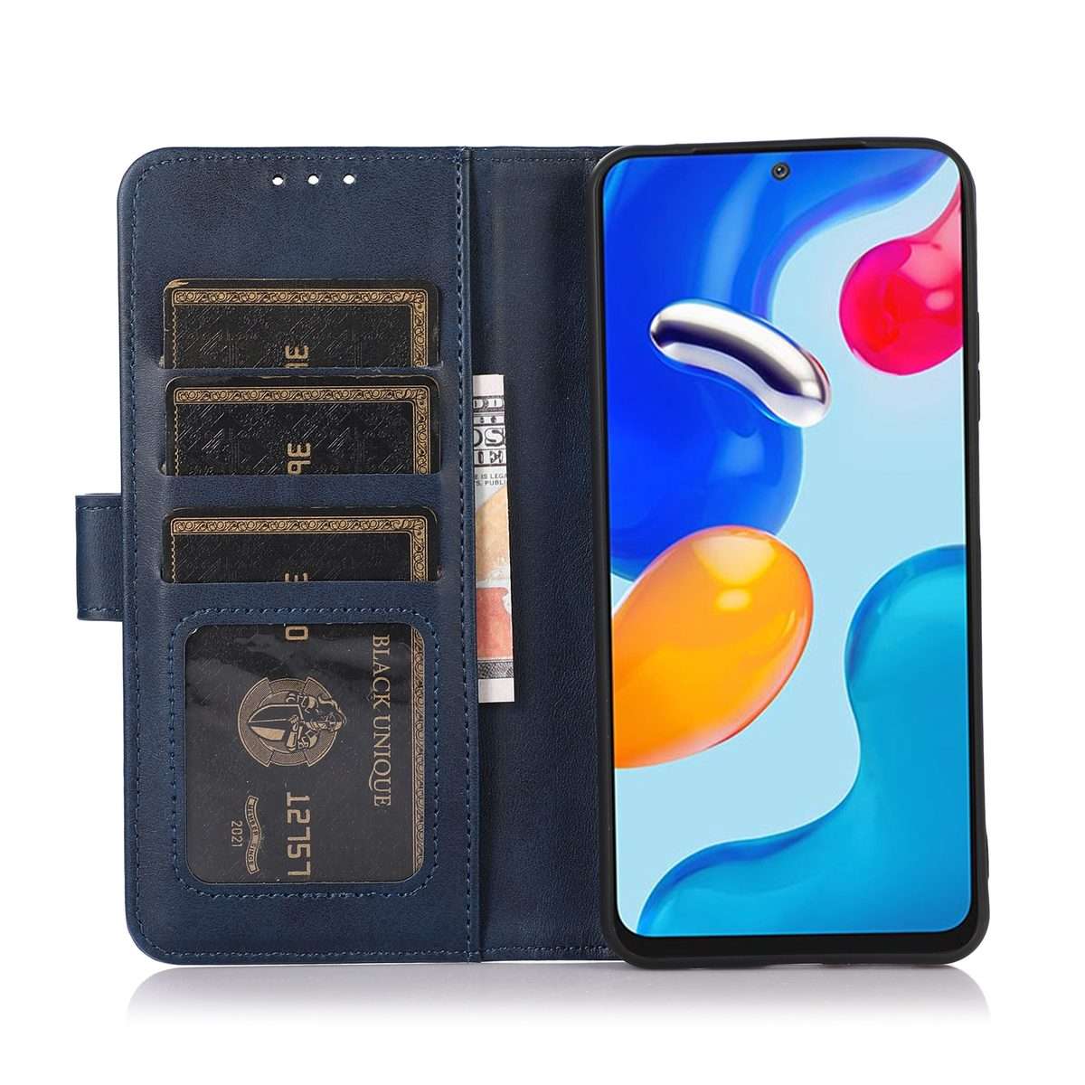 For Xiaomi 14 Pro Cow Texture Leather Phone Case(Blue)