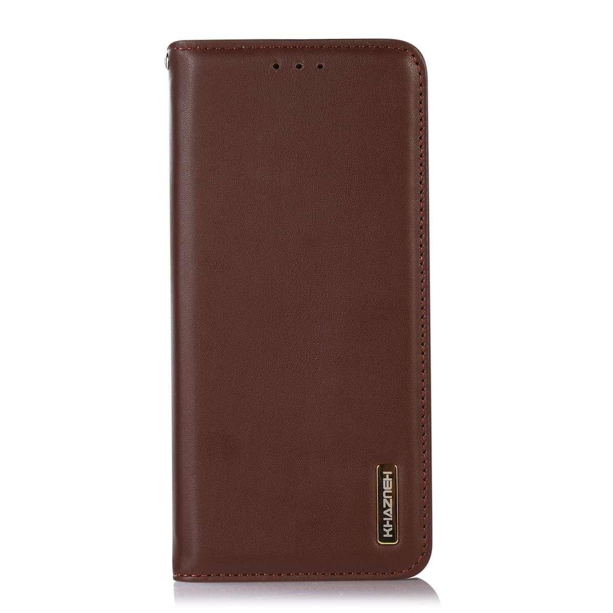 For Xiaomi 14 Pro KHAZNEH Nappa Top Layer Cowhide Leather Phone Case(Brown)