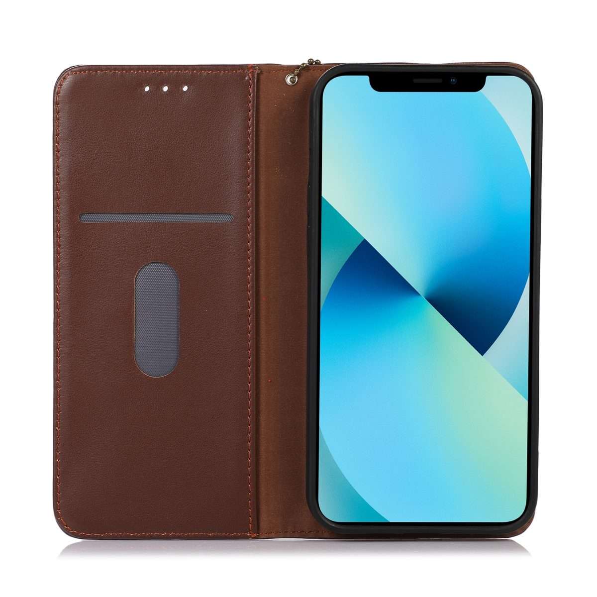 For Xiaomi 14 Pro KHAZNEH Nappa Top Layer Cowhide Leather Phone Case(Brown)