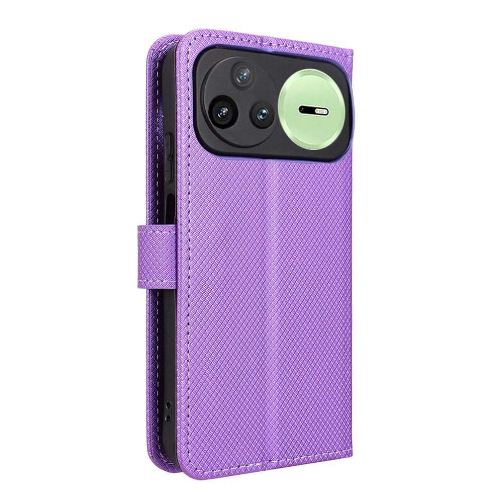 For Huawei nova 15 Pro / 15 Ultra Diamond Texture Leather Phone Case(Purple)