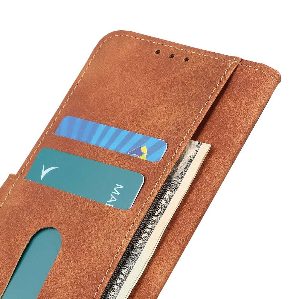 For Xiaomi 14 Pro KHAZNEH Retro Texture Flip Leather Phone Case(Brown)