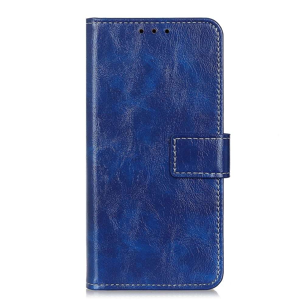 For Xiaomi 14 Pro Retro Crazy Horse Texture Leather Phone Case(Blue)