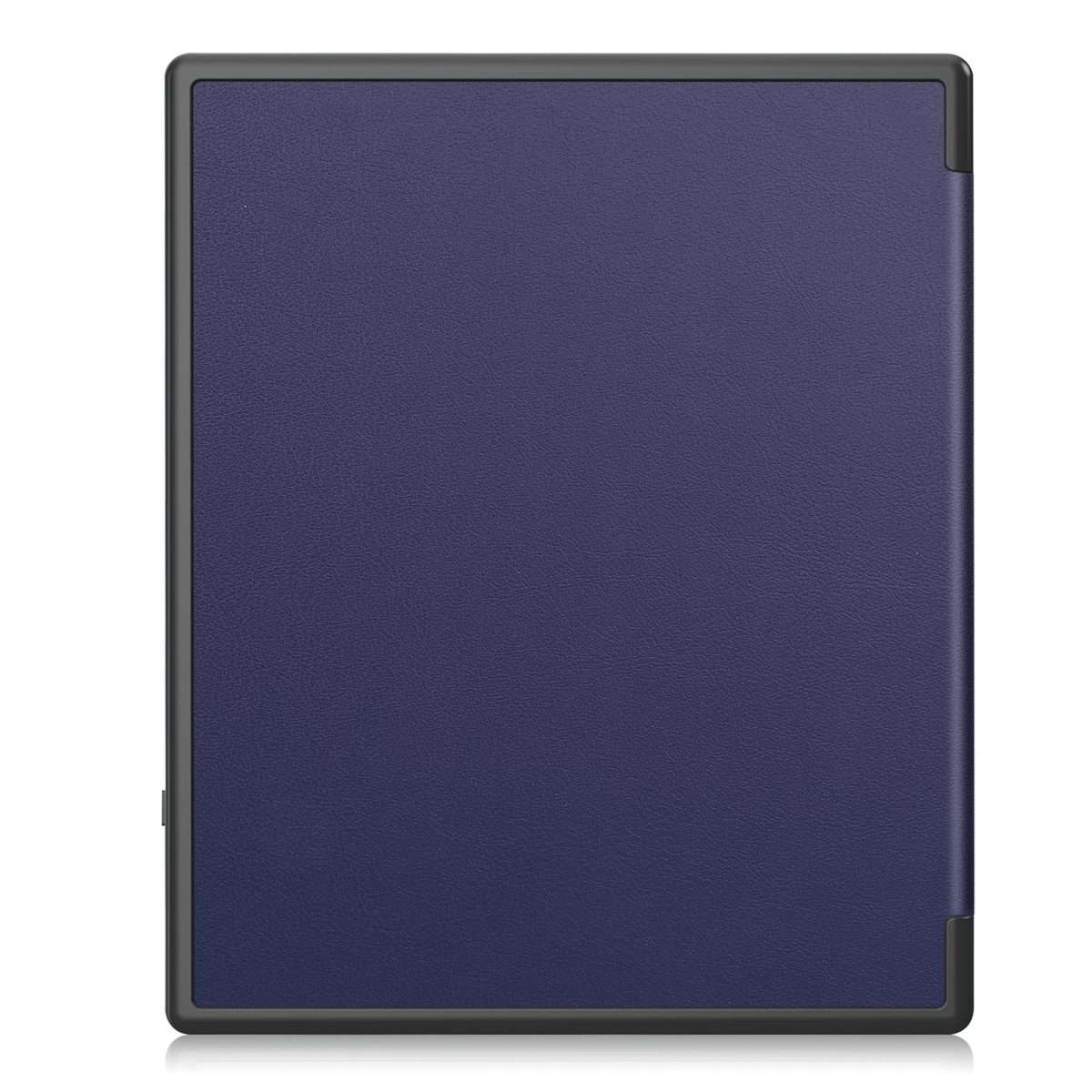 For Kobo Elipsa 2E Solid Color Deformation TPU Leather Smart Tablet Case(Dark Blue)