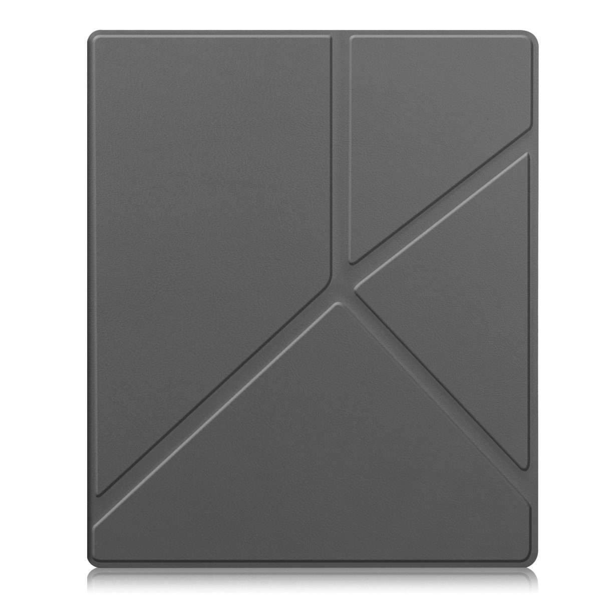 For Kobo Elipsa 2E Solid Color Deformation TPU Leather Smart Tablet Case(Grey)
