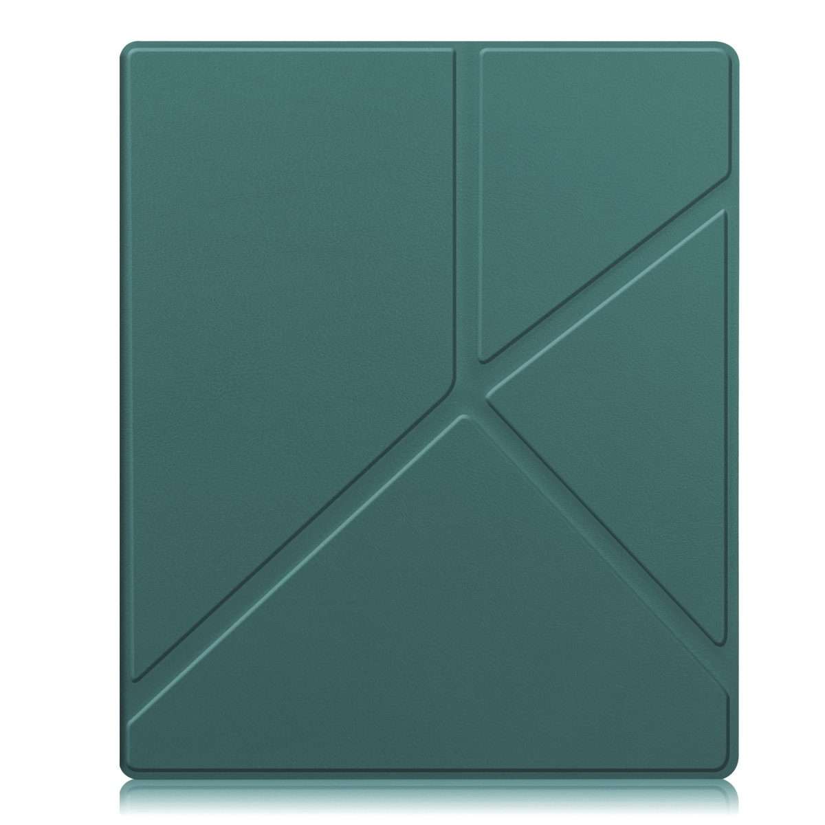 For Kobo Elipsa 2E Solid Color Deformation TPU Leather Smart Tablet Case(Green)