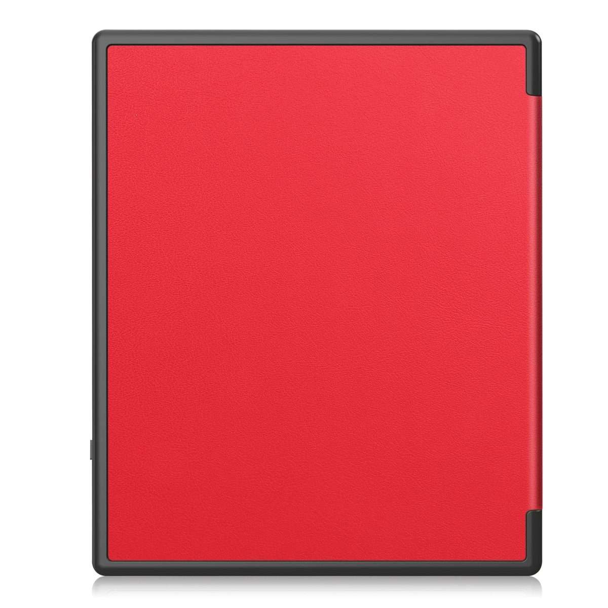 For Kobo Elipsa 2E Solid Color Deformation TPU Leather Smart Tablet Case(Red)