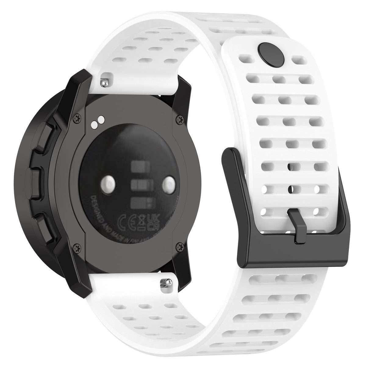 For Suunto 9 Peak Pro / Vertical / Race Silicone Replacement Watch Band(White)