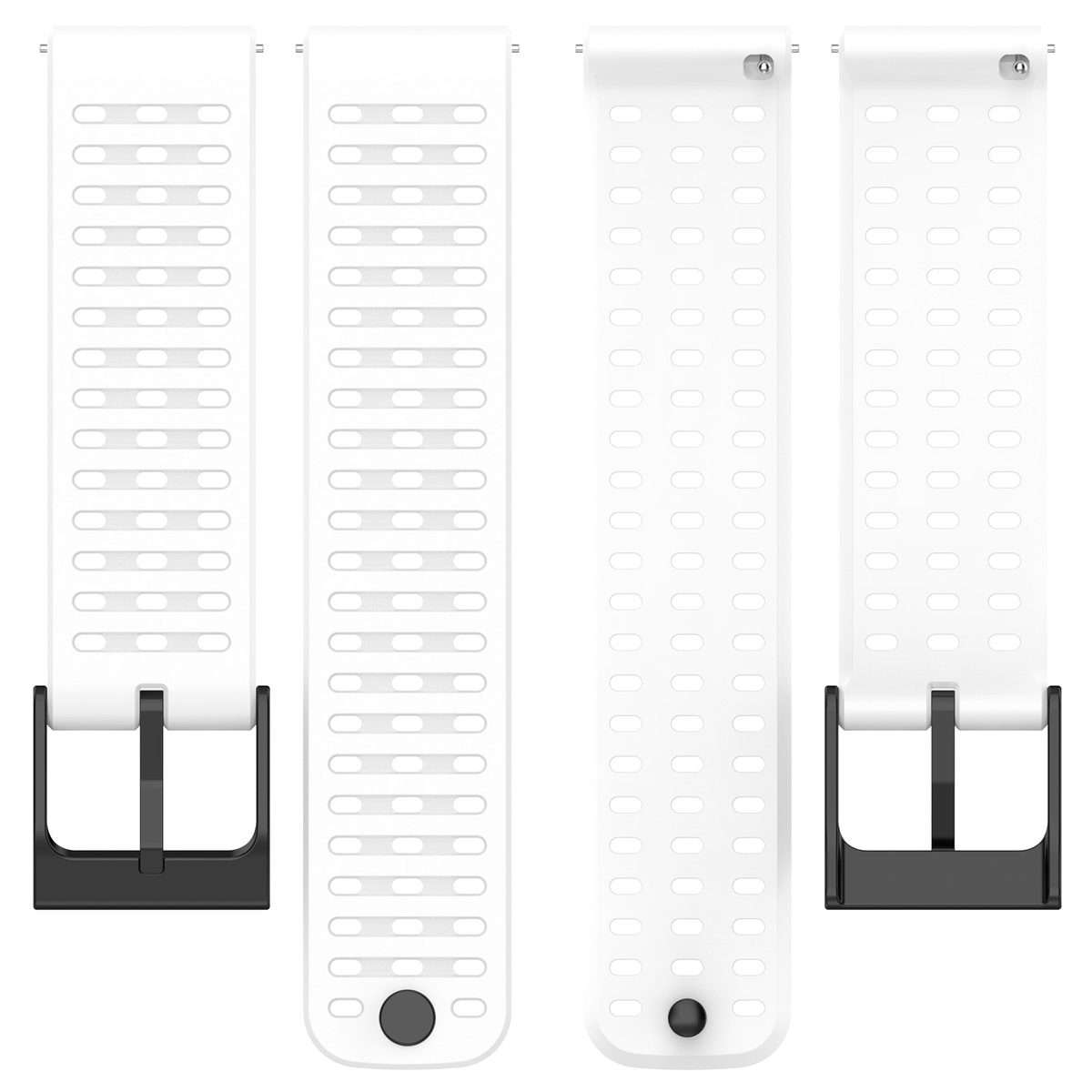 For Suunto 9 Peak Pro / Vertical / Race Silicone Replacement Watch Band(White)