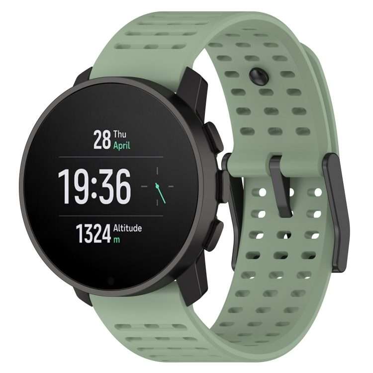 For Suunto 9 Peak Pro / Vertical / Race Silicone Replacement Watch Band(Green)