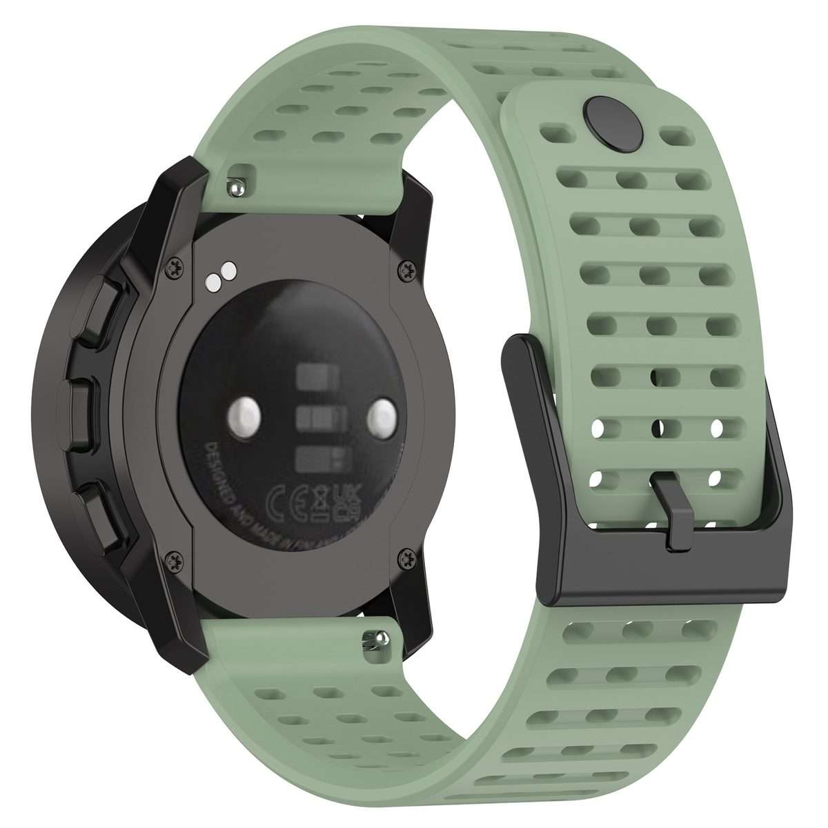 For Suunto 9 Peak Pro / Vertical / Race Silicone Replacement Watch Band(Green)