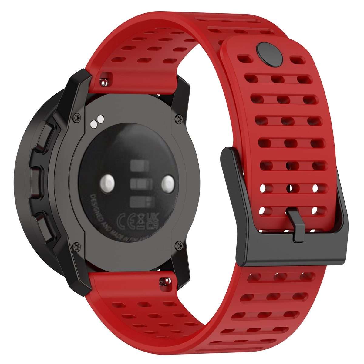 For Suunto 9 Peak Pro / Vertical / Race Silicone Replacement Watch Band(Red)