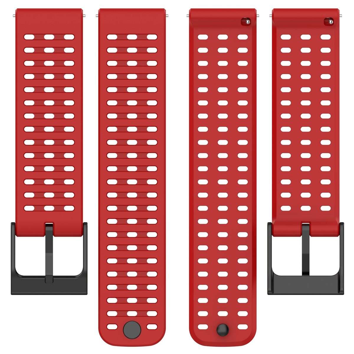 For Suunto 9 Peak Pro / Vertical / Race Silicone Replacement Watch Band(Red)
