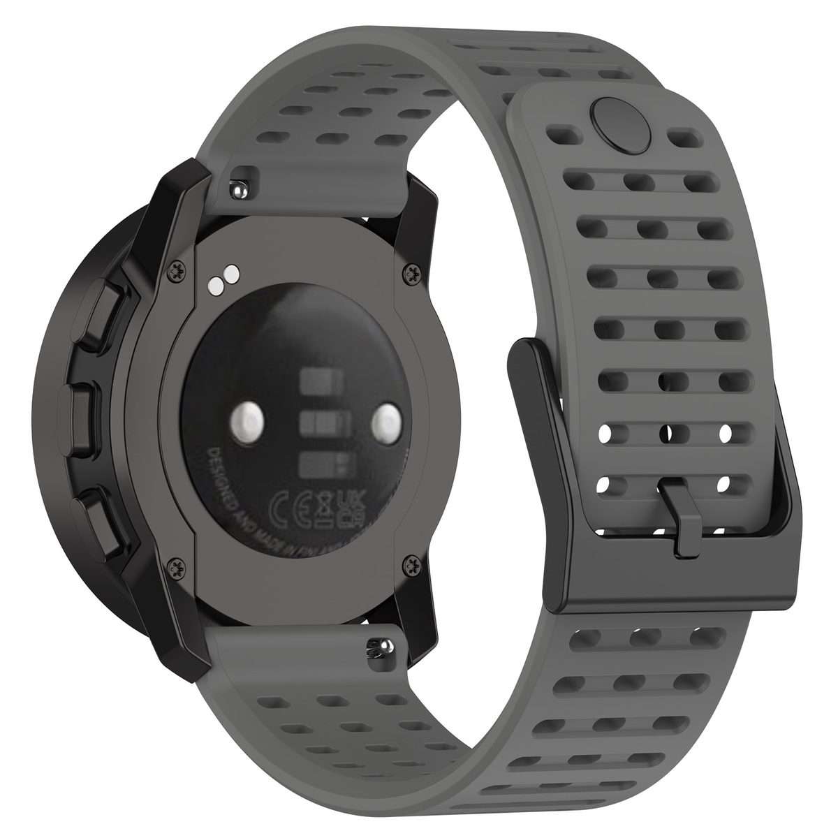 For Suunto 9 Peak Pro / Vertical / Race Silicone Replacement Watch Band(Grey)