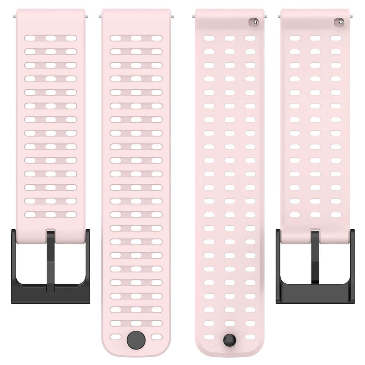 For Suunto 9 Peak Pro / Vertical / Race Silicone Replacement Watch Band(Light Pink)