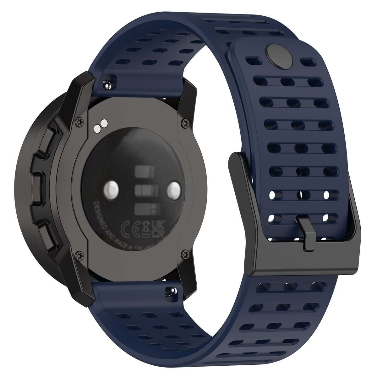 For Suunto 9 Peak Pro / Vertical / Race Silicone Replacement Watch Band(Midnight Blue)