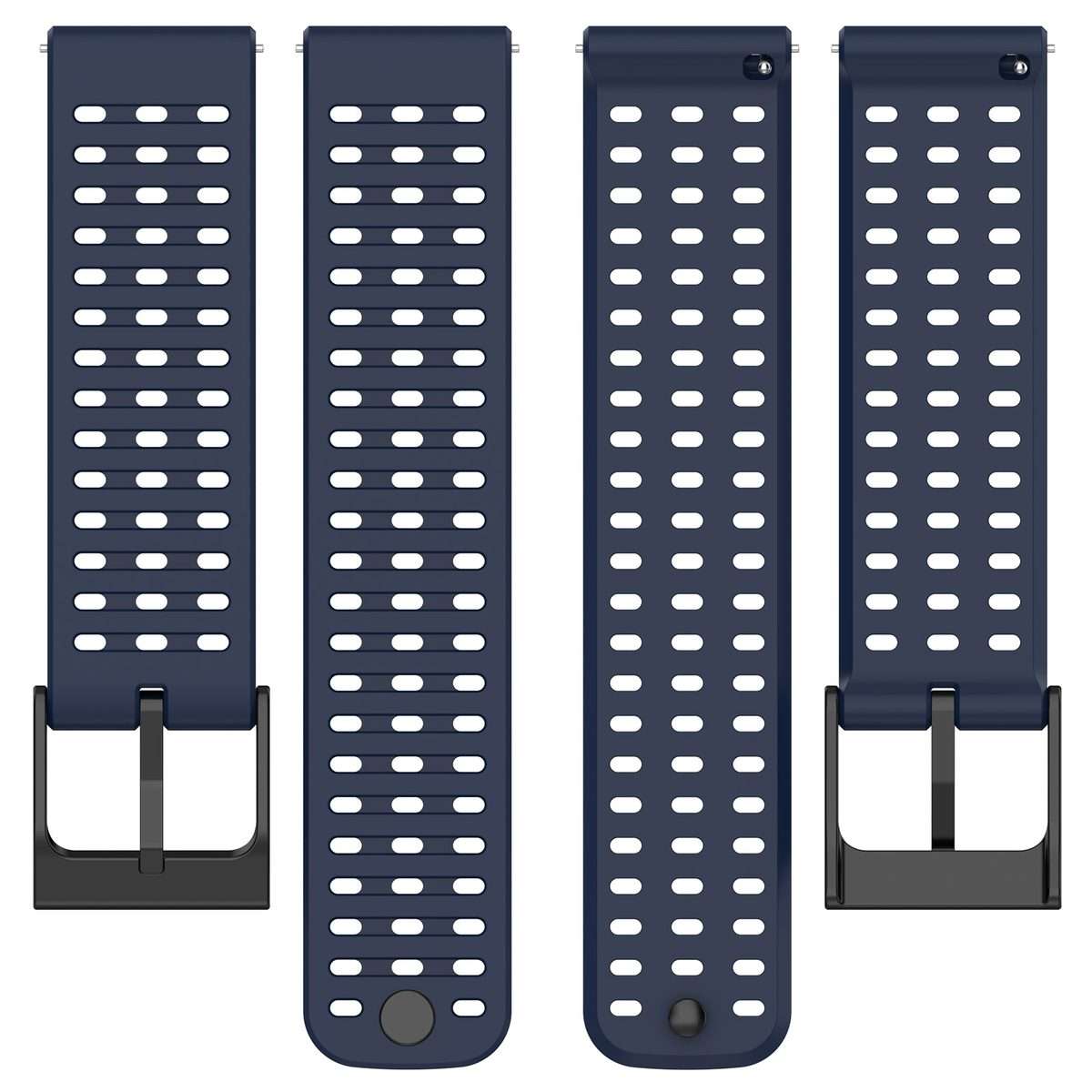 For Suunto 9 Peak Pro / Vertical / Race Silicone Replacement Watch Band(Midnight Blue)