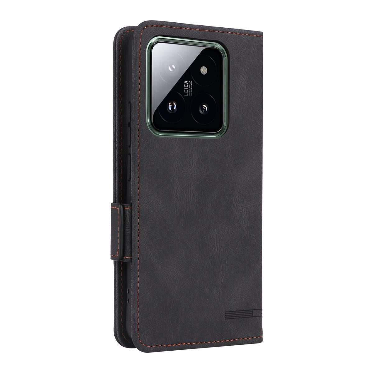 For Xiaomi 14 Pro Magnetic Clasp Leather Phone Case(Black)