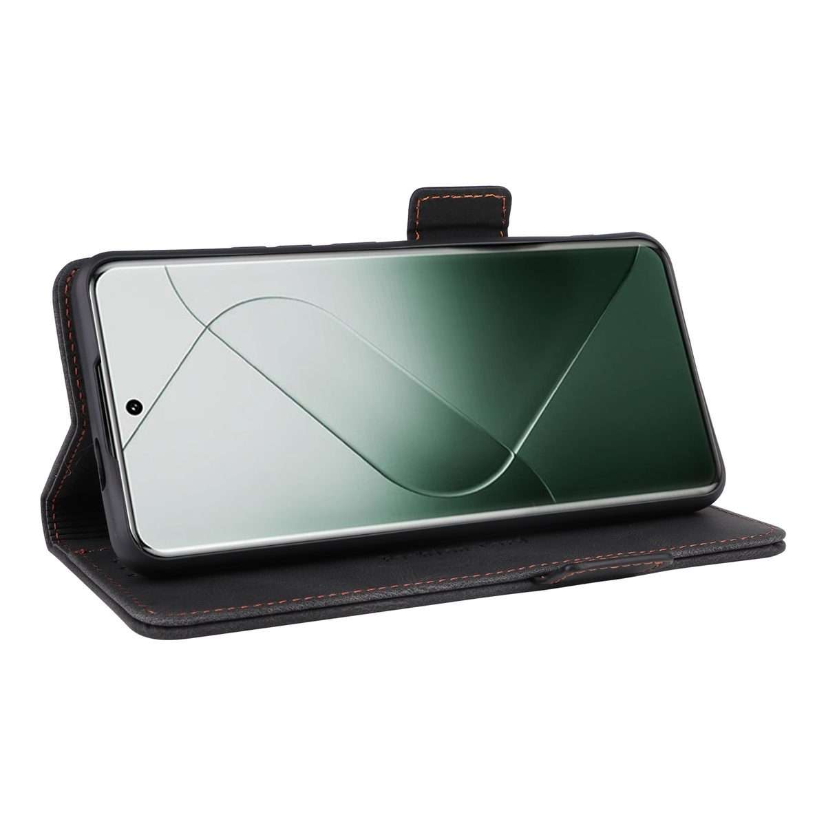 For Xiaomi 14 Pro Magnetic Clasp Leather Phone Case(Black)