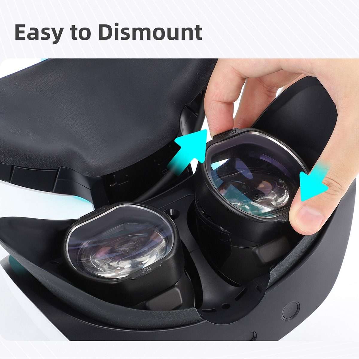For PlayStation VR2 Hifylux Myopia Glasses Aspherical Resin Lens(-2.0D)