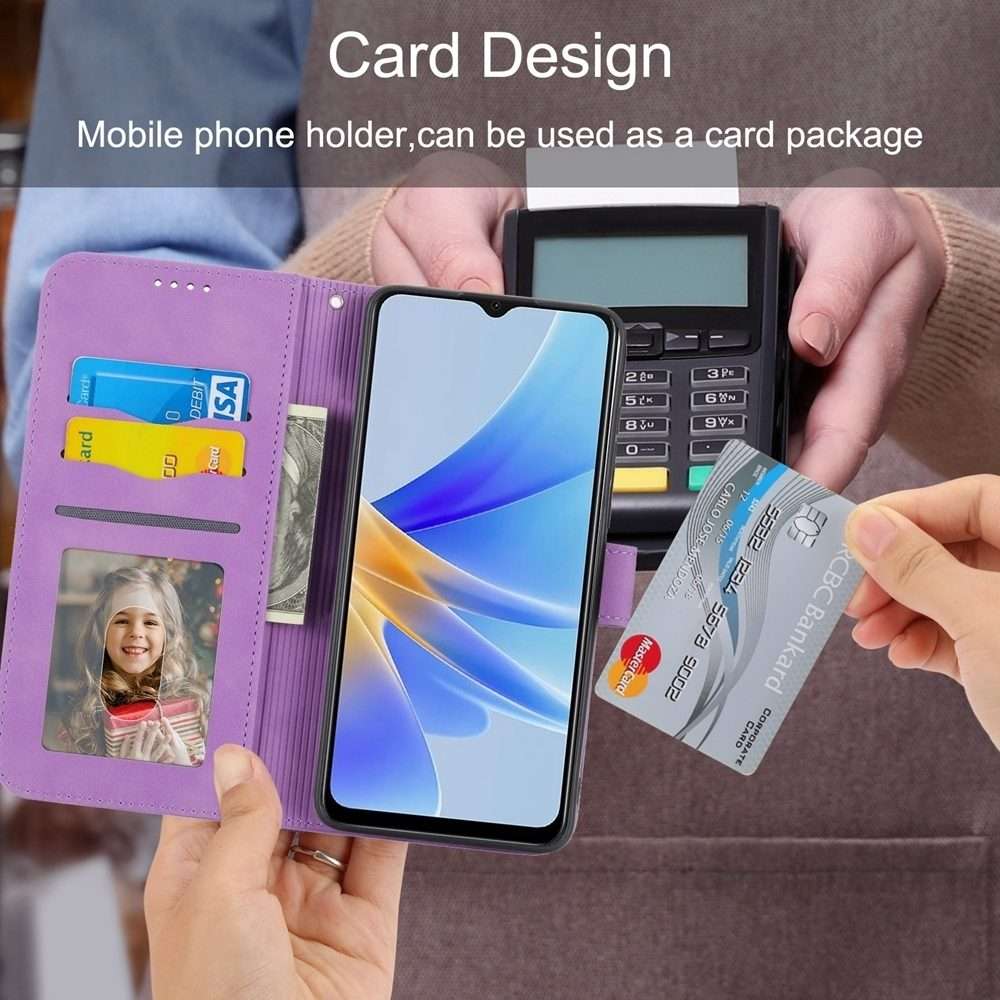 For Xiaomi 14 Pro Dierfeng Dream Line TPU + PU Leather Phone Case(Purple)