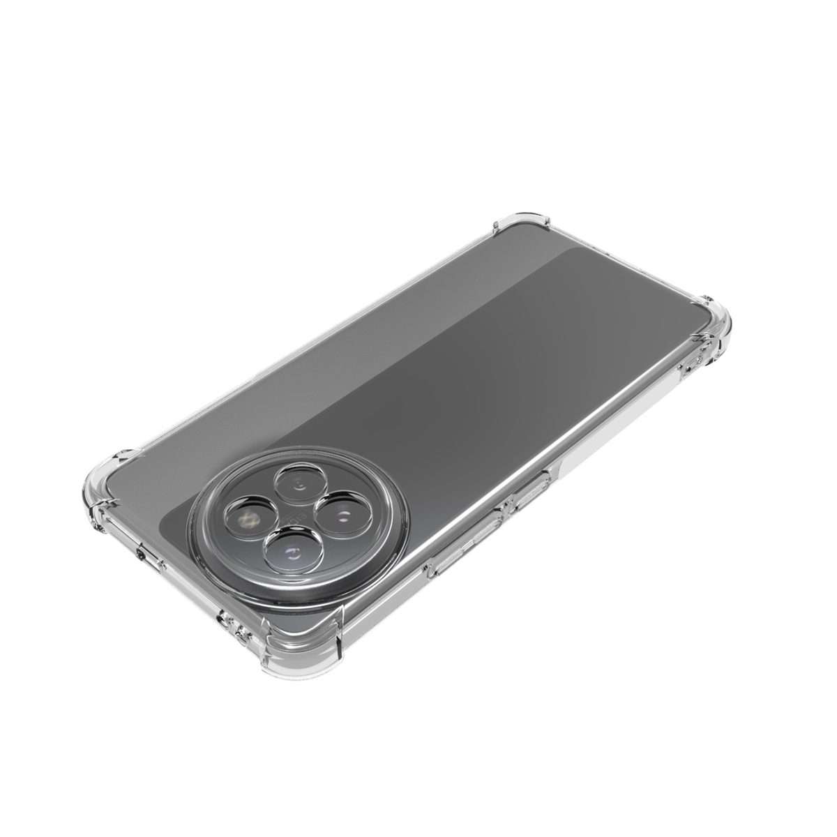 For Xiaomi Civi 4 Pro Shockproof Non-slip Thickening TPU Phone Case(Transparent)