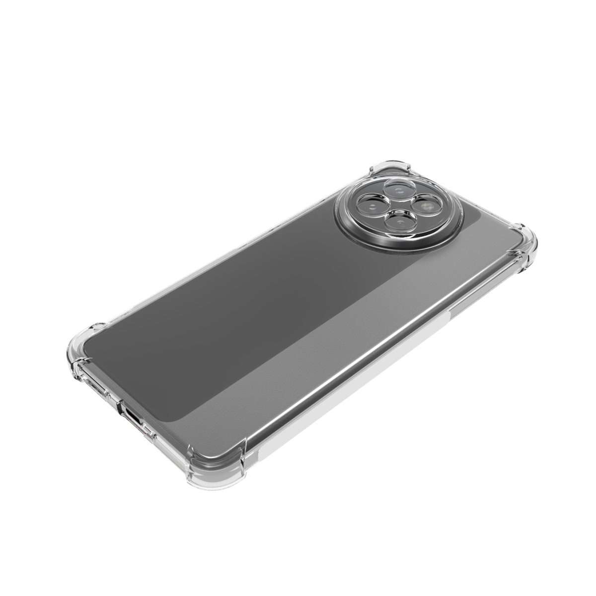 For Xiaomi Civi 4 Pro Shockproof Non-slip Thickening TPU Phone Case(Transparent)