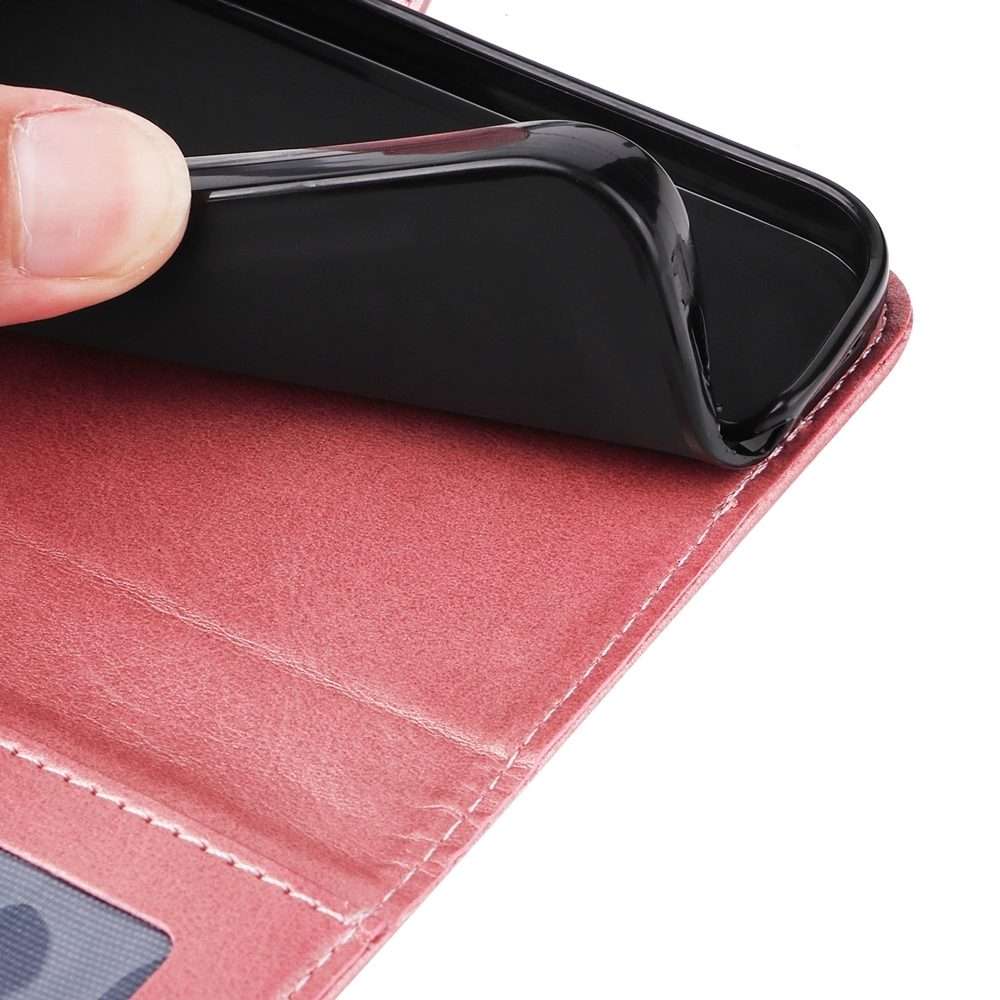 For Xiaomi 14 Pro Classic Calf Texture Flip Leather Phone Case(Rose Gold)