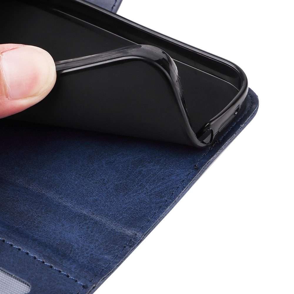 For Xiaomi 14 Pro Classic Calf Texture Flip Leather Phone Case(Blue)