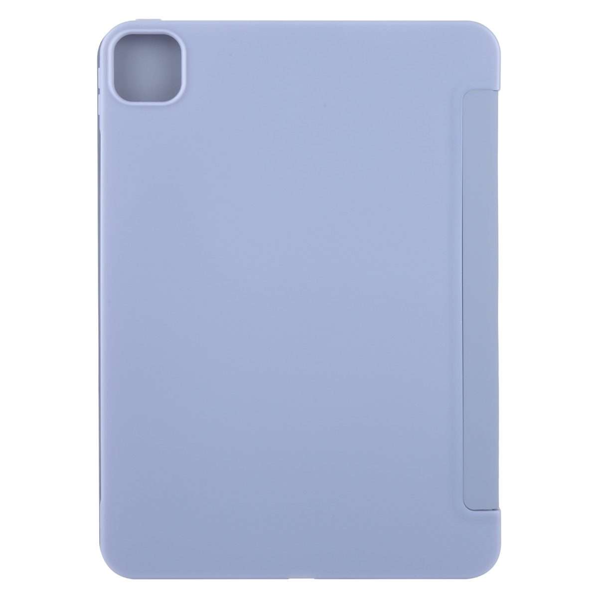 For iPad Pro 13 2025 / 2024 GEBEI 3-folding Holder Shockproof Flip Leather Tabl ... (Light Purple)