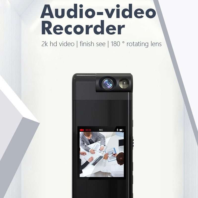 iDV L13 1080P Portable HD Mini Audio Video Recorder(Black)