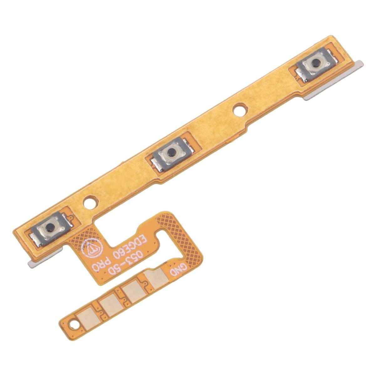 For Motorola Edge 60 Pro OEM Power Button & Volume Button Flex Cable