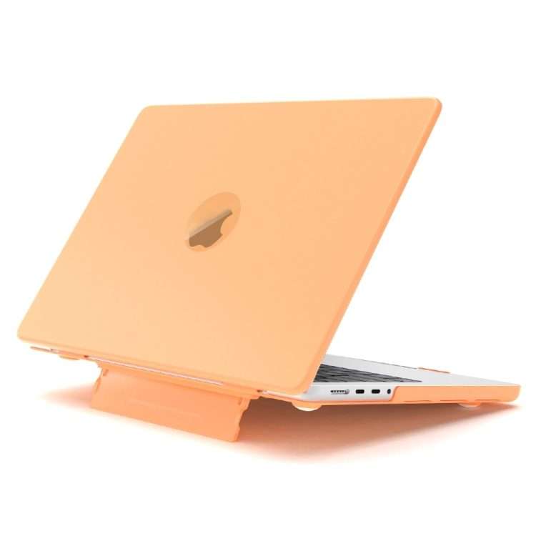 For Macbook Pro 13 inch A2289/A2251/A2338 Frosted Translucent Laptop Protective Case(Yellow)