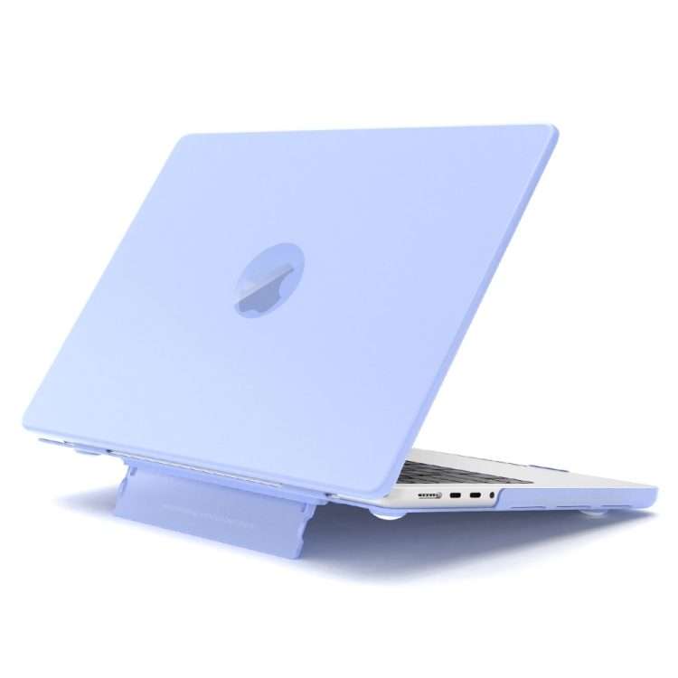 For Macbook Pro 13 inch A2289/A2251/A2338 Frosted Translucent Laptop Protective Case(Purple)