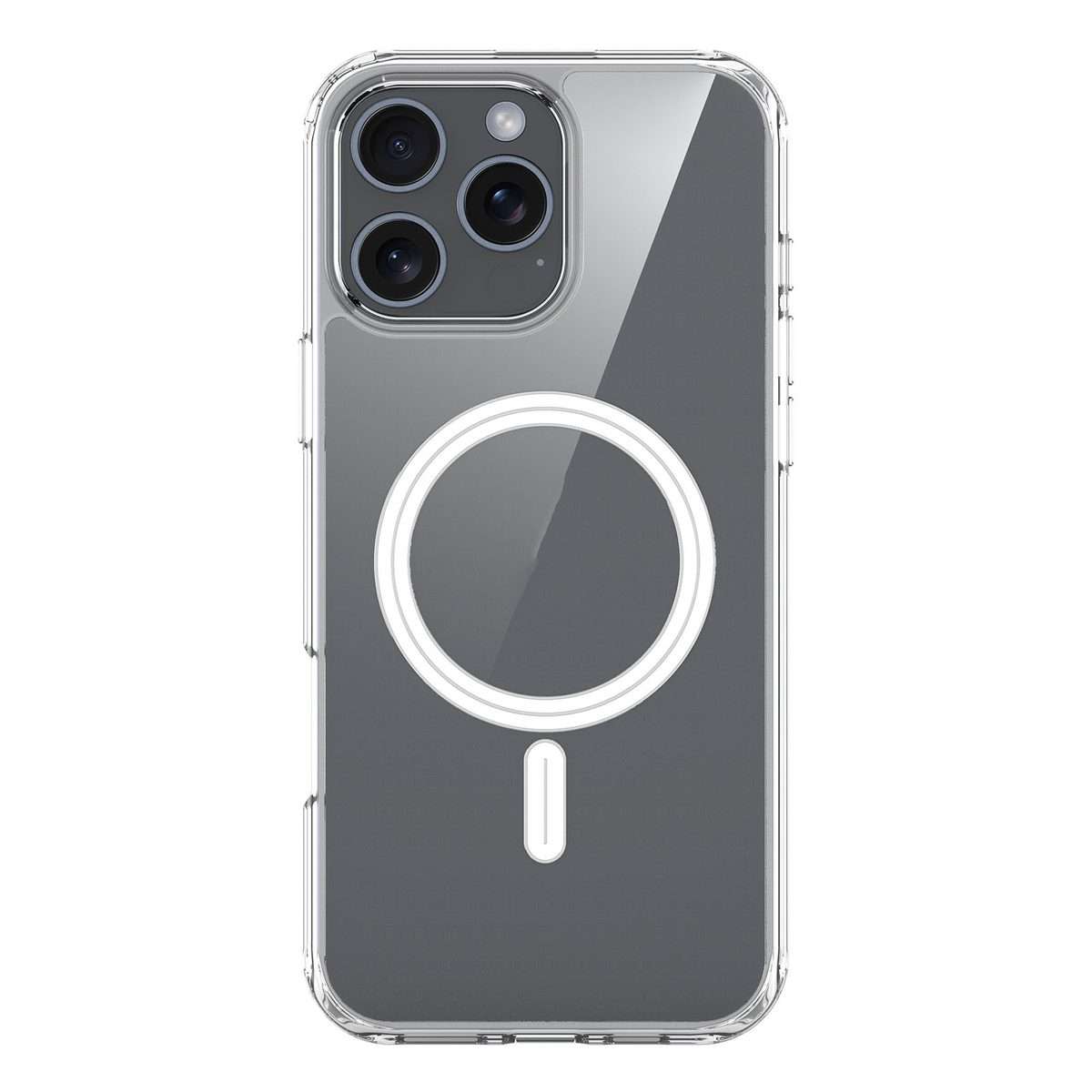 For iPhone 16 Pro Max DUX DUCIS Clin Mag Series Magsafe TPU Phone Case(Transparent)